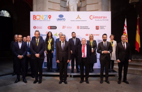 ep inauguracion del future of tourism world summit en la llotja de mar de barcelona
