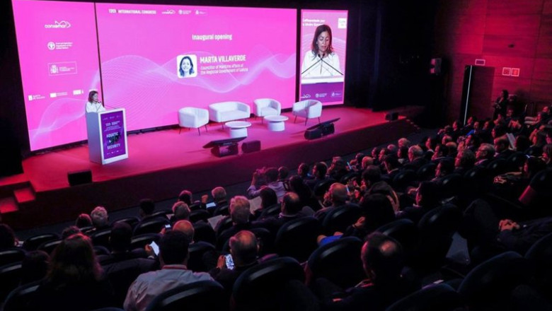 ep intervencion de la conselleira do mar marta villaverde en la inauguracion del xiii congreso