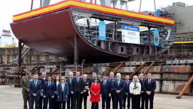 ep la ministra de defensa margarita robles durante su visita a la sede de navantia este viernes ep la ministra de defensa margarita robles durante su visita a la sede de navantia este viernes