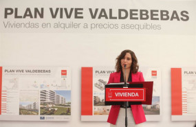 ep la presidenta de la comunidad de madrid isabel diaz ayuso interviene durante su visita a una de