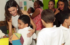ep la reina letiziareuneongadolescentessu visitarepublica domini