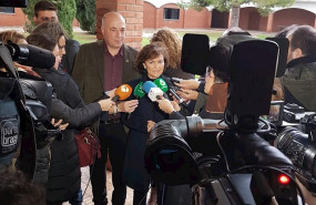 ep la secretaria de igualdad del psoe y vicepresidenta del gobierno en funciones carmen calvo este