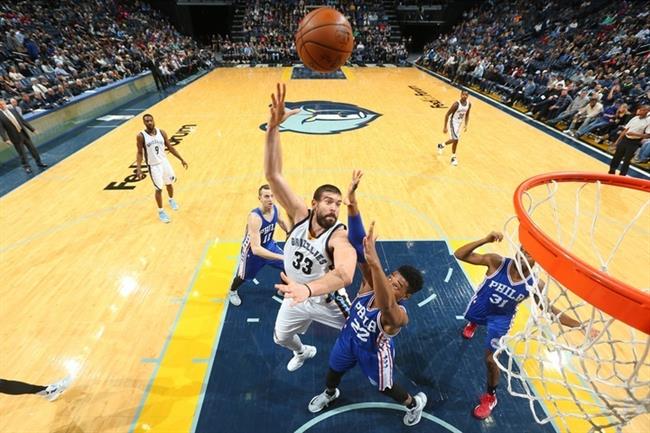 Marc Gasol en el Memphis Grizzlies - Filadelfia Sixers | MEMPHIS GRIZZLIES ep marc gasolmemphis grizzlies - filadelfia sixers