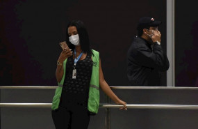 ep pasajeros en el aeropuerto internacional de rio de janeiro