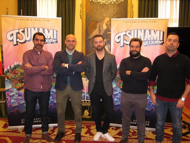 Presentacion Tsunami Xixon | EUROPA PRESS ep presentacion tsunami xixon
