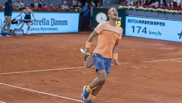 ep rafael nadal celebrandovictoriamutua madrid open 2016