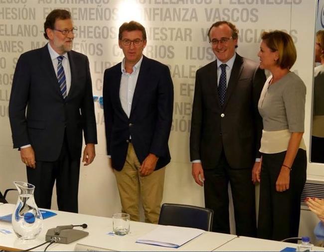 ep rajoy feijoo cospedalalonsocomite ejecutivo nacionalpp