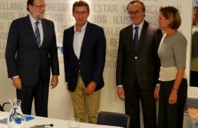 ep rajoy feijoo cospedalalonsocomite ejecutivo nacionalpp