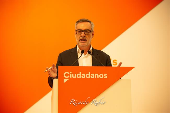 El secretario general de Ciudadanos, José Manuel Villegas, en una rueda de prens | Ricardo Rubio - Europa Press ep secretario generalciudadanos jose manuel villegas enruedaprens