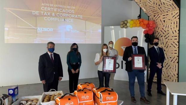 ep soltec recibe certificados de aenor