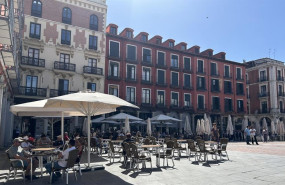 ep terrazas en la plaza mayor de valladolid