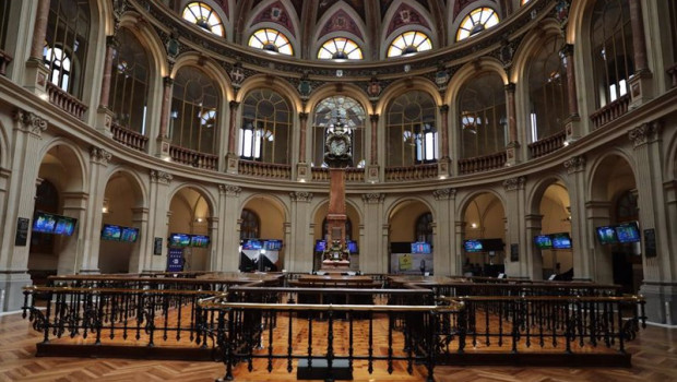 ep una de las instalaciones del palacio de la bolsa de madrid