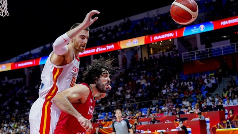 Víctor Claver en el España - Irán | @NPHOTO-ALBERTONEVADO/FEB ep victor claver en el espana - iran