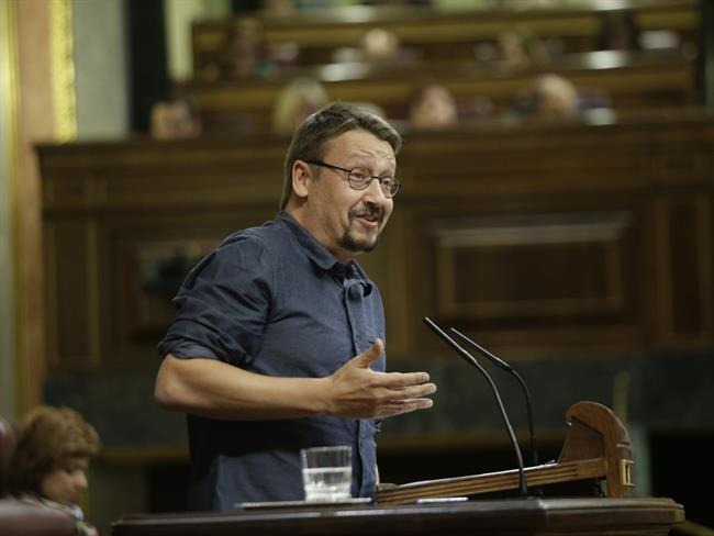 Xavier Domènech, portavoz de En Comú | CONGRESO ep xavier domnech portavozen comu 20171024141006