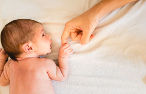 recien nacido en tamano grande