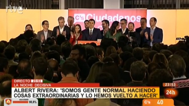 albert rivera elecciones valoracion