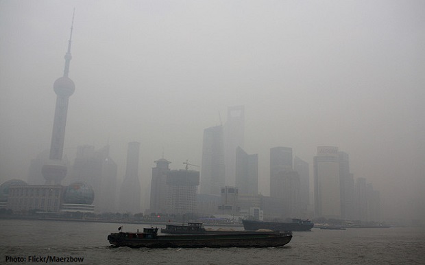 china, shanghai, smog, environment, asia