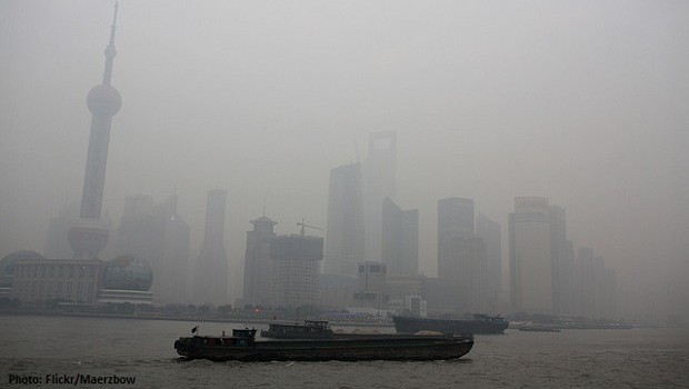 china, shanghai, smog, environment, asia