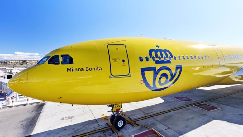 Archivo - Avión de Correos Cargo | CORREOS - Archivo ep archivo avion de correos cargo