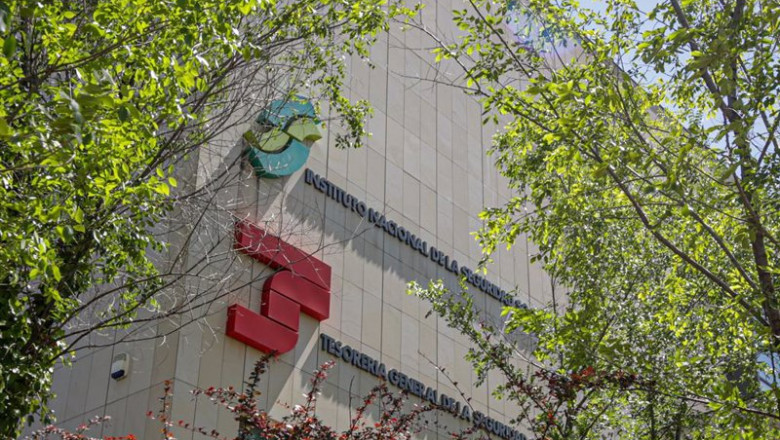 ep archivo   fachada de la tesoreria general de la seguridad socia y del inss