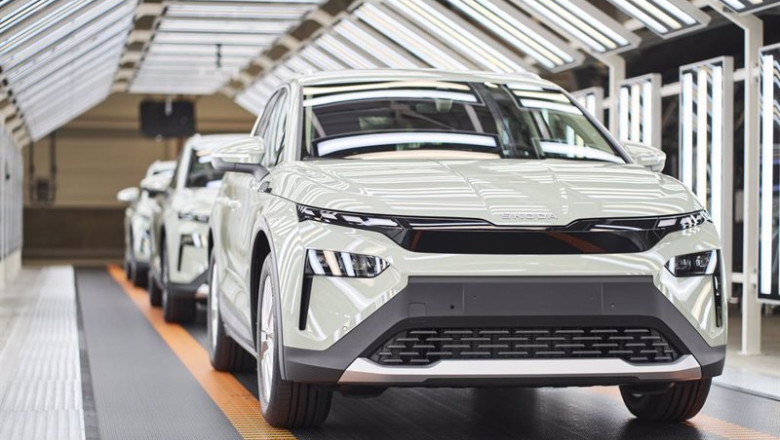 ep archivo skoda comienza a fabricar su modelo elroq totalmente electrico ep archivo skoda comienza a fabricar su modelo elroq totalmente electrico