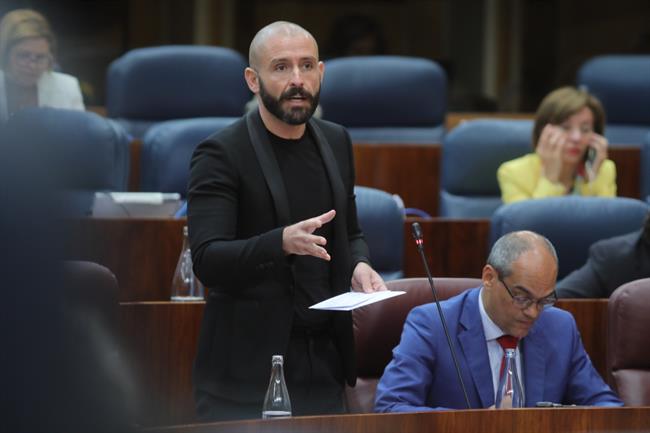 El consejero de la Comunidad de Madrid, Jaime de los Santos. | ALBERTO CUELLAR ep consejerola comunidadmadrid jaimelos santos