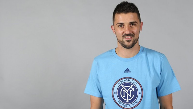ep david villa con el new york city ep david villa con el new york city