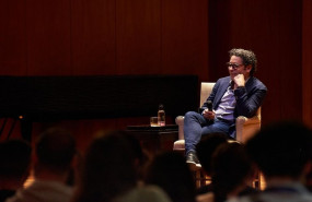 ep el director de orquesta gustavo dudamel durante su encuentro con los alumos de la escuela