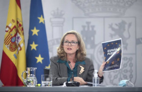 ep el la vicepresidenta y ministra de asuntos economicos y digitalizacion nadia calvino