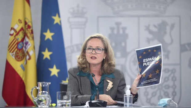 ep el la vicepresidenta y ministra de asuntos economicos y digitalizacion nadia calvino