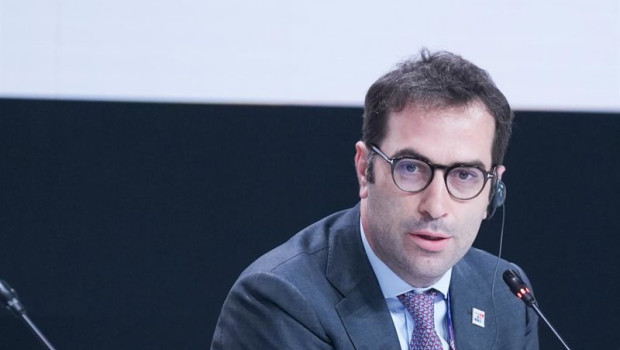 ep el ministro de economia comercio y empresa carlos cuerpo durante una mesa redonda en la cumbre de