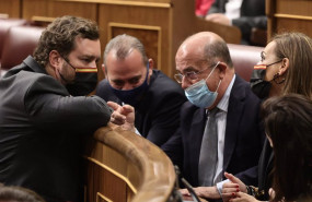ep el portavoz de vox en el congreso ivan espinosa de los monteros i y el diputado de vox ignacio