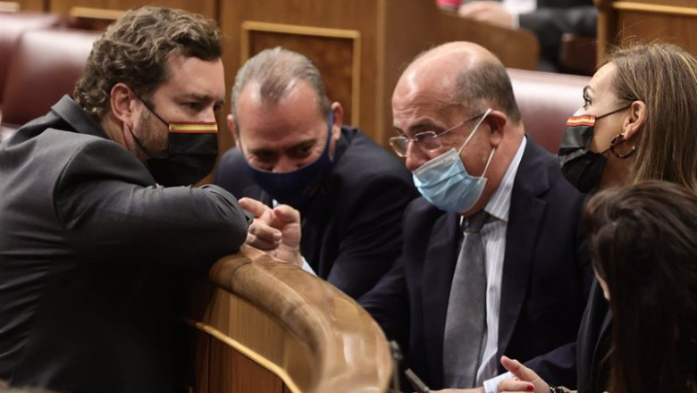 ep el portavoz de vox en el congreso ivan espinosa de los monteros i y el diputado de vox ignacio ep el portavoz de vox en el congreso ivan espinosa de los monteros i y el diputado de vox ignacio