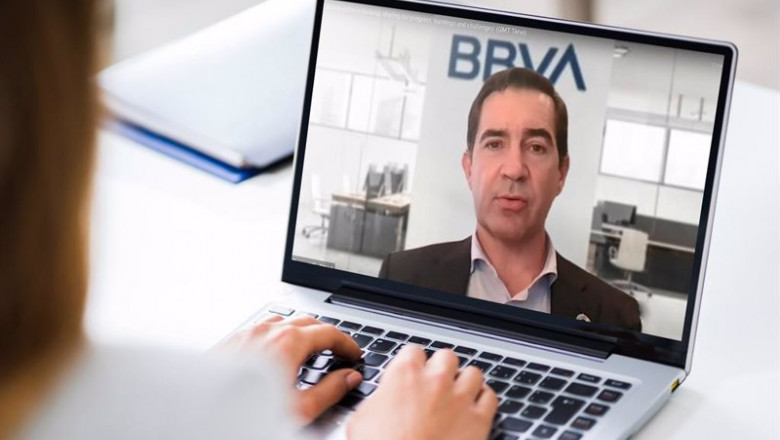 El presidente de BBVA, Carlos Torres, ha participado en la COP26 que se celebra del 31 de octubre al 12 de noviembre de 2021 en Glasgow | BBVA ep el presidente de bbva carlos torres ha participado en la cop26 que se celebra del 31 de octubre