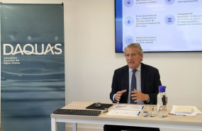 ep el presidente de la asociacion espanola del agua urbana daquas jesus maza en rueda de prensa este