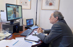 ep el presidente de la generalitat quim torra ha presentado via telematica el informe final de la