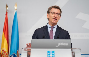 ep el presidente de la xunta alberto nunez feijoo en la rueda posterior al consello