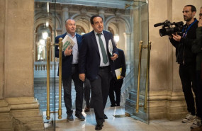 ep el presidente nacional de asaja pedro barato llega a una rueda de prensa posterior a una reunion