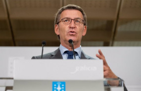 ep el titular del gobierno gallego alberto nunez feijoo durante la rueda de prensa del consello de