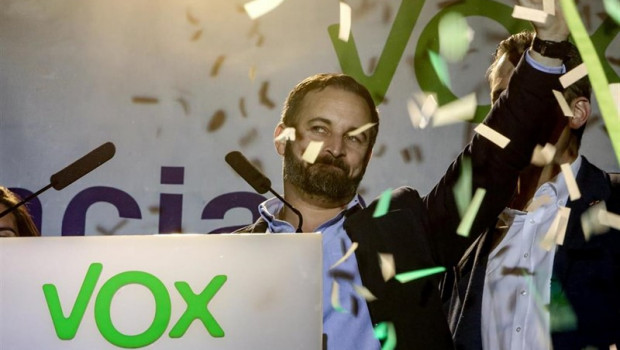 ep elecciones generales 28a 2019 vox celebraresultadosla plaza plaza margaret thatchermadrid