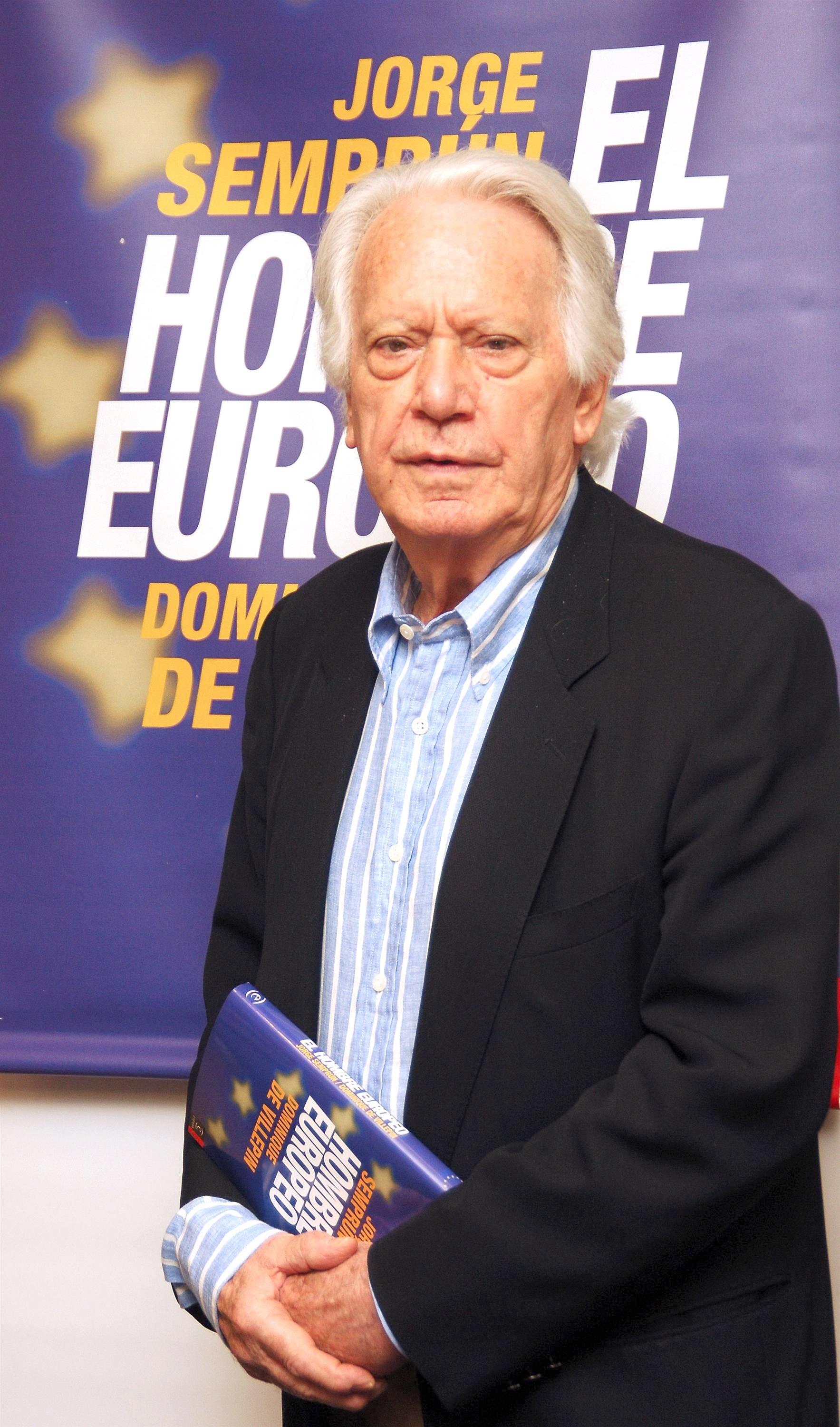 El Escritor Y Exministro De Cultura Jorge Semprún | EUROPA PRESS ep escritorexministrocultura jorge semprun