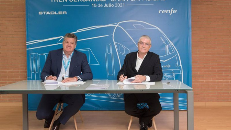ep firma del convenio entre renfe y stadler ep firma del convenio entre renfe y stadler