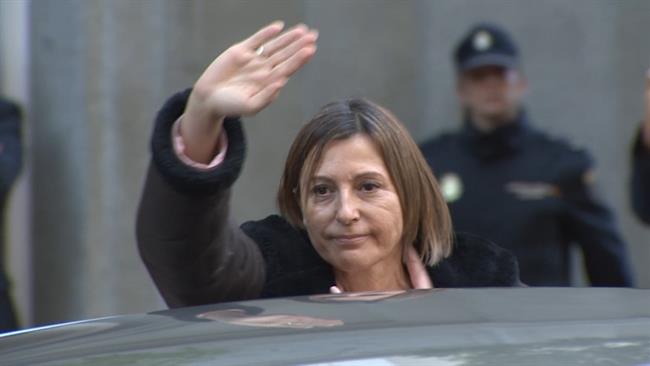 Forcadell comparece ante el juez en el Supremo | EUROPAPRESS ep forcadell comparecejuezsupremo