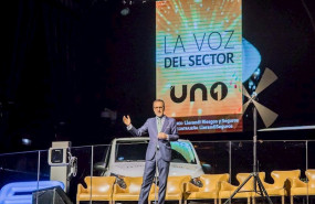 ep francisco aranda presidente de uno durante la inauguracion del encuentro empresarial del sector