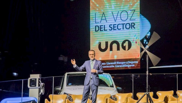 ep francisco aranda presidente de uno durante la inauguracion del encuentro empresarial del sector