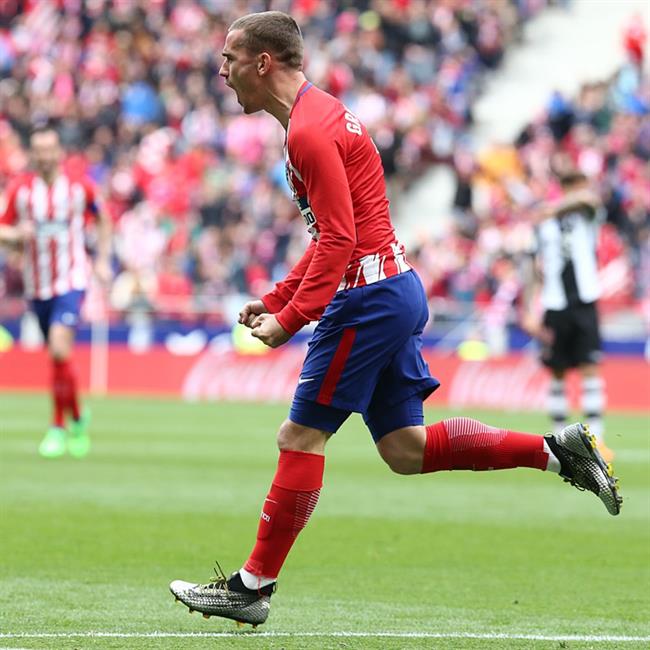 Griezmann tras meter su primer gol | ÁNGEL GUTIÉRREZ - Archivo ep griezmannmeterprimer gol
