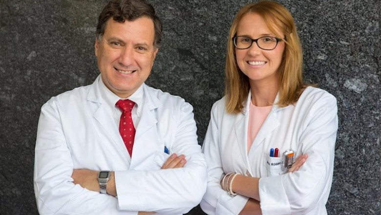 ep ignacio melero y maria rodriguez ruiz investigadores del cima y de la clinica universidad de