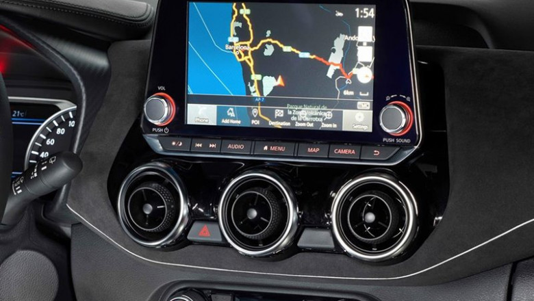 Imagen de una pantalla del Nissan Juke. | NISSAN - Archivo ep imagen de una pantalla del nissan juke