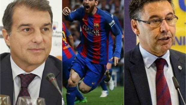 ep joan laporta leo messi josep maria bartomeu barcelona