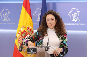 ep la diputada de sumar aina vidal durante una rueda de prensa en el congreso de los diputados a 5